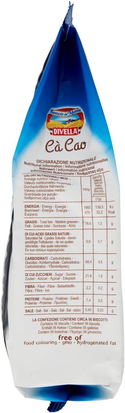 Divella Cà Cao Frollini al Cacao, 400g