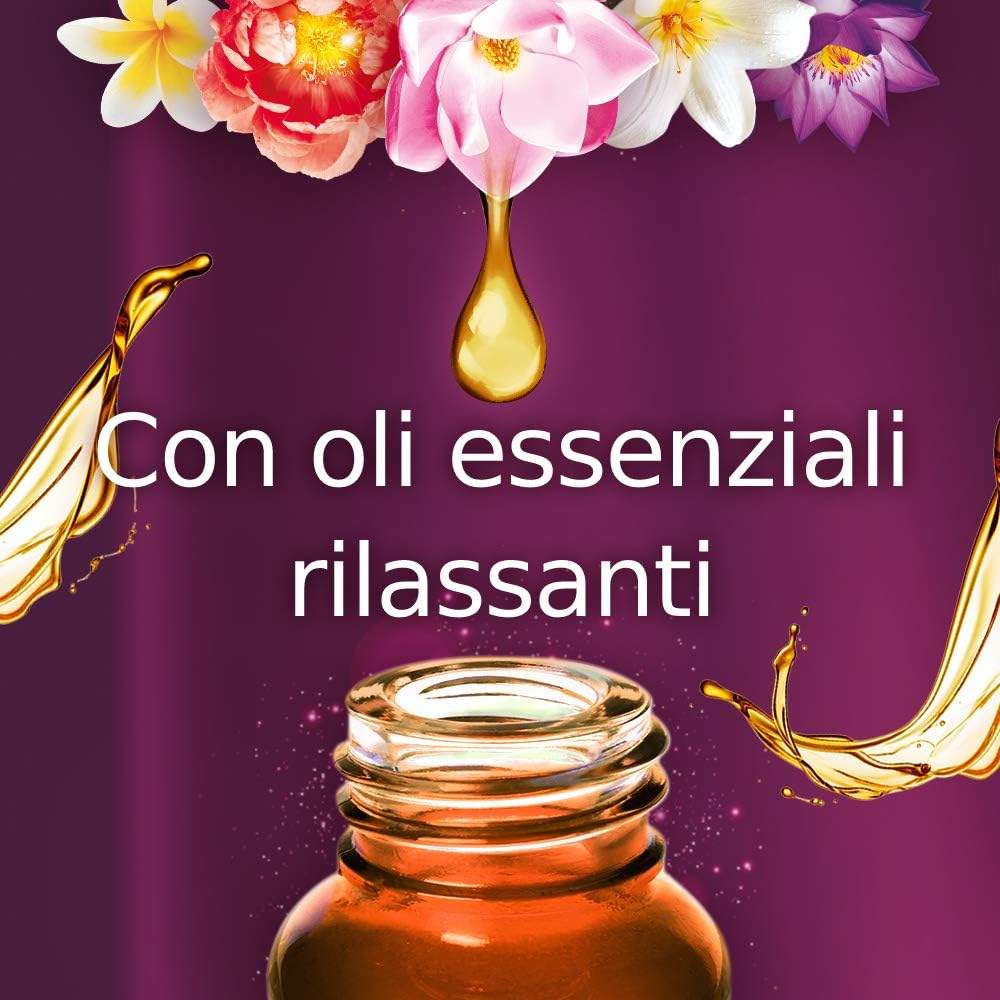 Vernel Aromatherapy Fascino Di Frangipani, Ammorbidente Lavatrice Concentrato, Sensazione Di Profumo Come Appena Lavato, confezione singola da 46 lavaggi