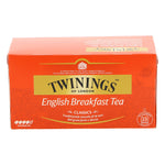 Twinings, English Breakfast Tea, Classica Miscela di Tè Neri Selezionati dal Sapore Deciso e Corposo, Infusi e Tisane, 12 Confezioni da 25 Filtri