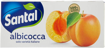 Santal - Succo Albicocca, 3 x 200 ml - 600 ml