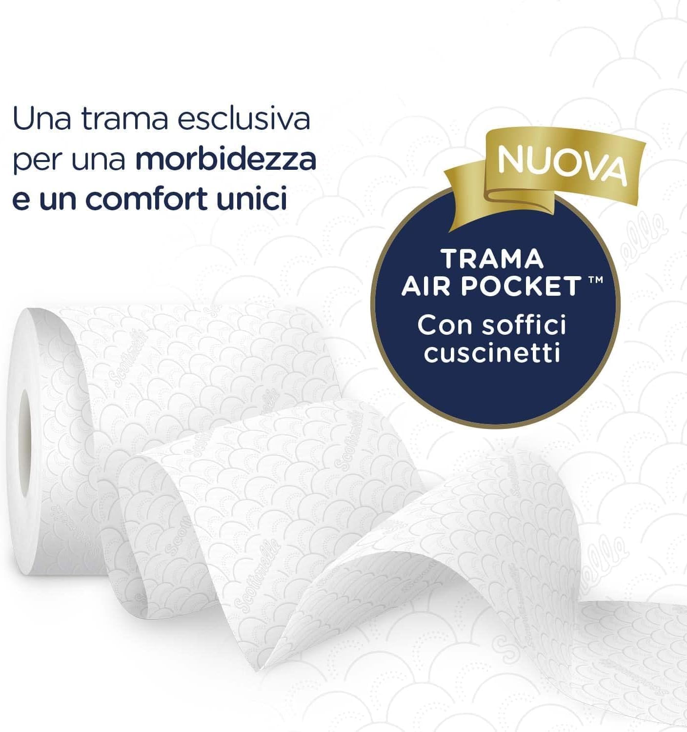 Regina Sensation - 84 Rotoli di Carta Igienica, 160 Soffici Strappi a 3 Veli, Morbida e Regina Sensation - 84 Rotoli di Carta Igienica, 160 Soffici Strappi a 3 Veli, Morbida e