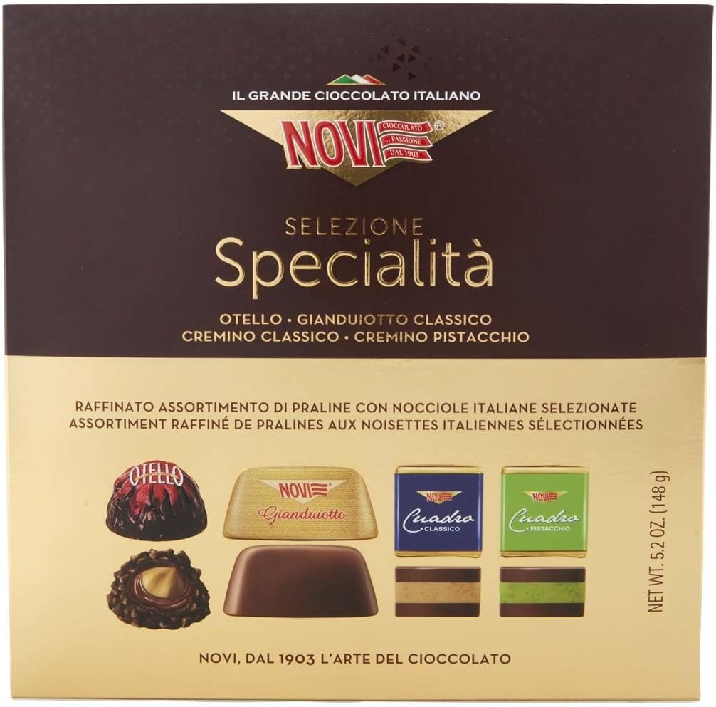 Novi Scatola Praline Oro Selezione Specialità, 148g