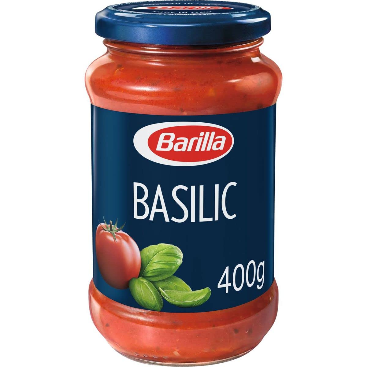 3 pezzi *** BARILLA salsa di pomodoro con basilico in vetro, 400 g