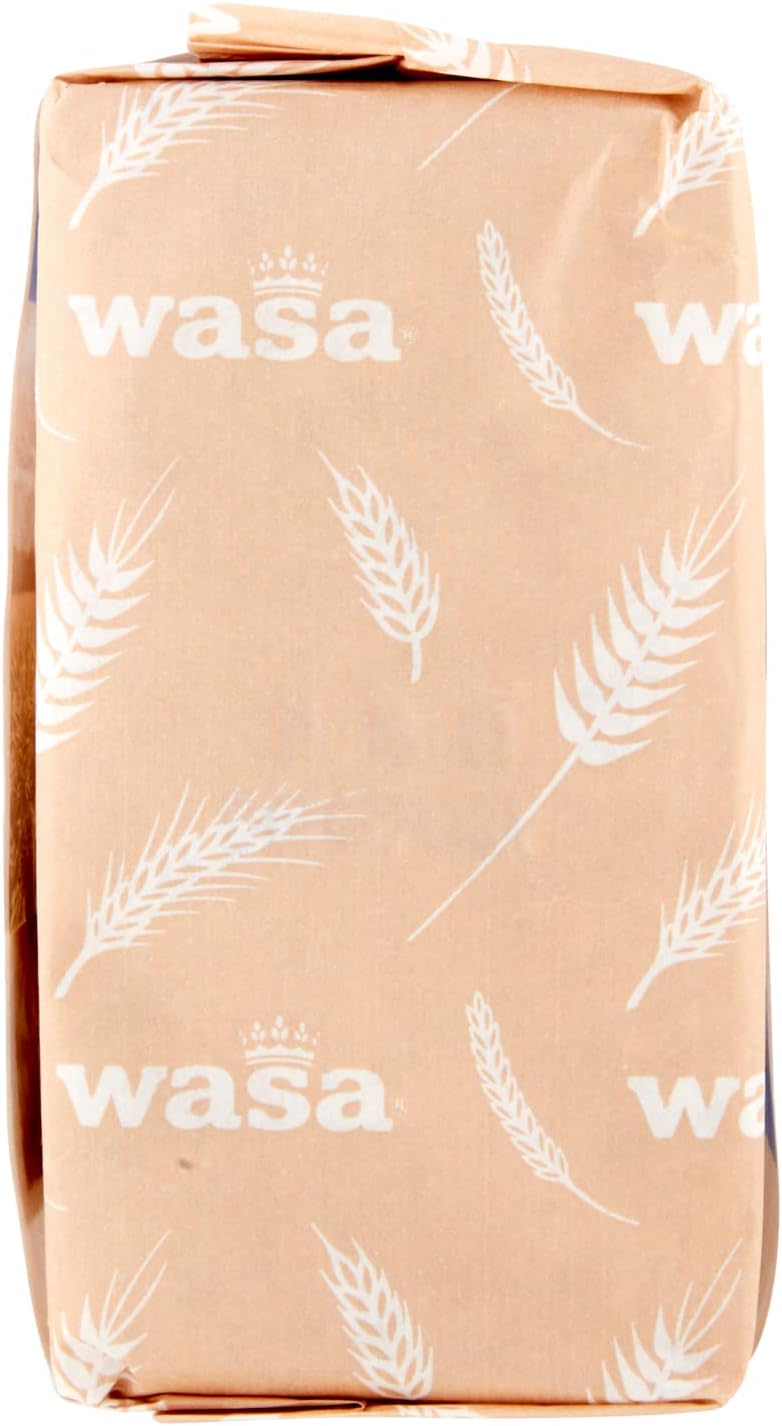 Wasa Integrale, Cracker Integrali e Ricchi di Fibre, 270 g, Extra-Sottili (Confezione da 6)