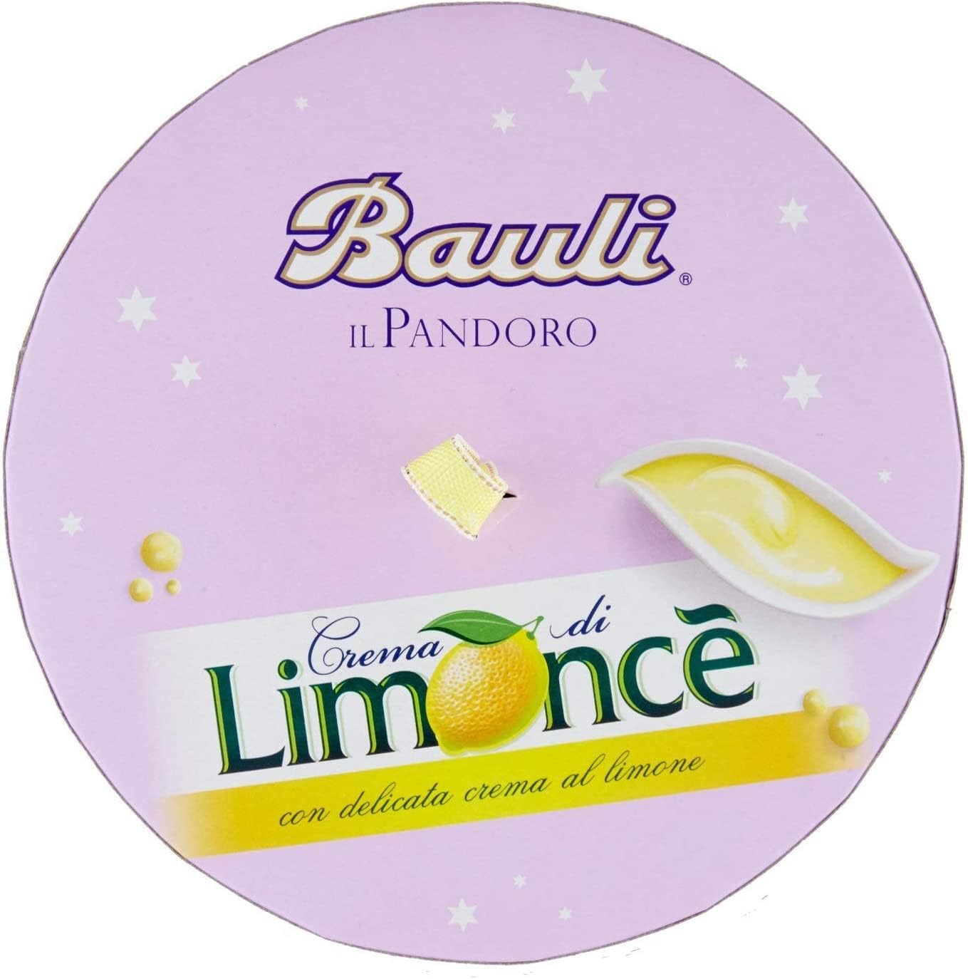 2X Bauli Specialità Limonce Pandoro con Delicata Crema al Limone Limoncè 750g [2 Pandori]