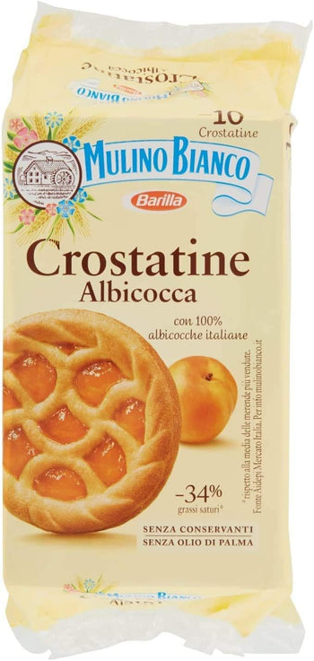 30 Mulino Bianco Albicocche Crostata Snack Cake Biscuit Cookie 400g