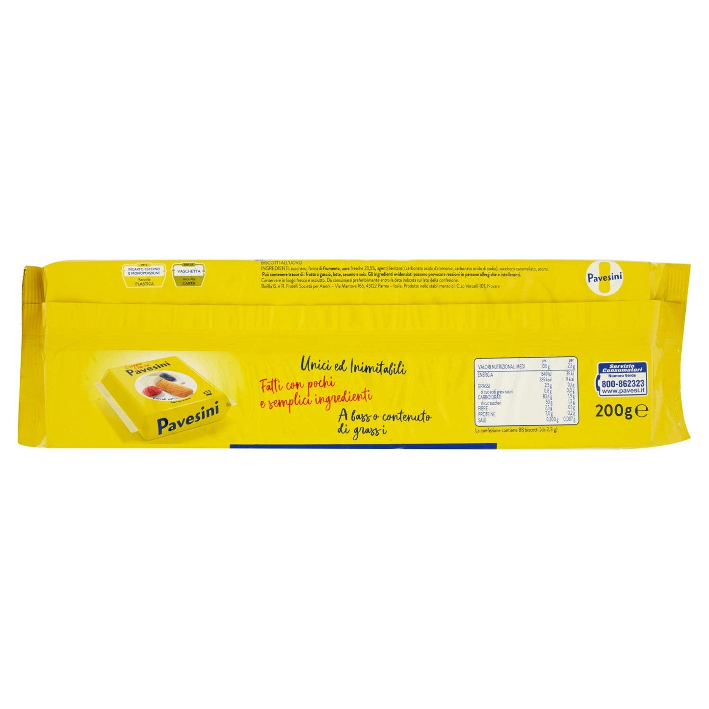 Pavesi - Pavesini gli Originali, Biscotti - 6 pezzi da 200 g [1200 g]