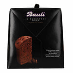 2X Panettone Moro il nuovo Panettone Black con Cacao e Gocce di Cioccolato, Senza Uvetta e Canditi per bauli 900g
