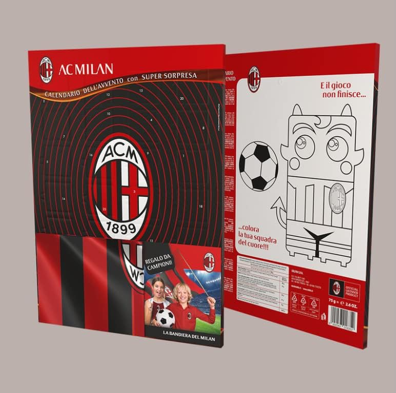 Dolfin Calendario Avvento Milan, 75g