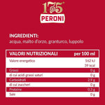 Peroni Birra Edizione Speciale, Pack con 3 birre in bottiglia da 33cl, Birra Lager con Malto 100% Italiano, Gusto Moderatamente Amaro, Gradazione Alcolica 4.7% Vol