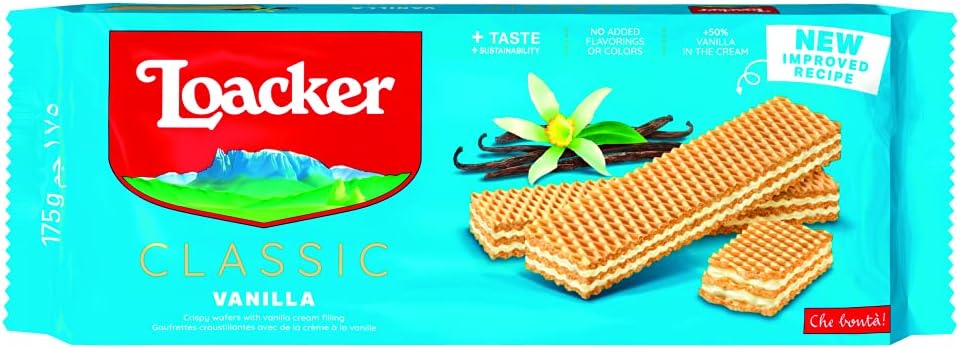 Loacker Wafer Vaniglia, 175g