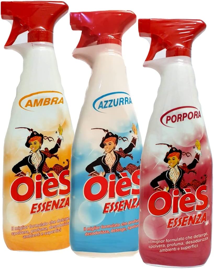 KIT CASA PROFUMATA: Essenza Ambra + Essenza Azzurra + Essenza Porpora