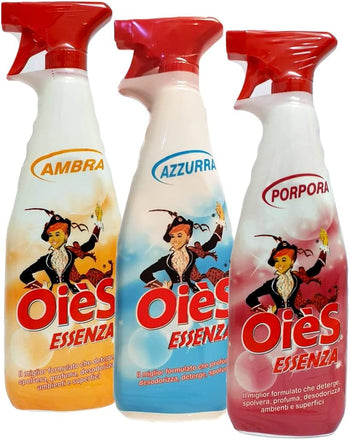 KIT CASA PROFUMATA: Essenza Ambra + Essenza Azzurra + Essenza Porpora