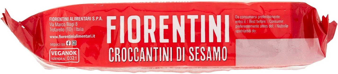 Fiorentini Croccantini Di Sesamo - Senza Glutine, 60g