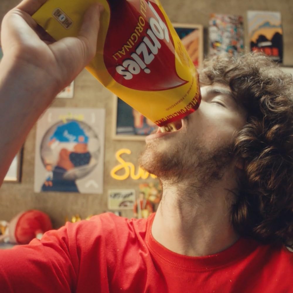 Fonzies Gli Originali, Croccantini di Mais al Formaggio, Cotti al Forno, 280g