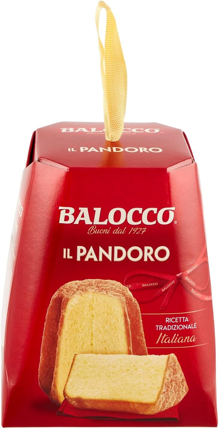 Mini Pandoro Balocco 32 Pezzi da 80 g Mini Pandoro Panettone Natale Regalo