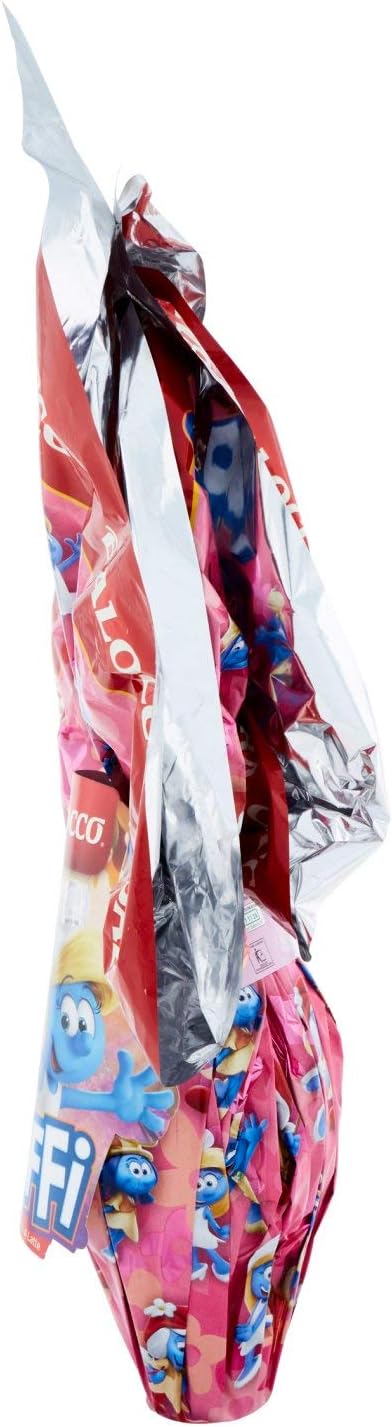 Balocco Uovo Latte Puffi Assortito, 150g