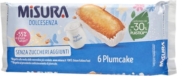 Misura Plumcake allo Yogurt Dolcesenza | Senza Zuccheri Aggiunti | Confezione da 190 grammi