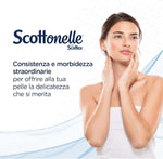 Scottonelle Carta Igienica, Morbida e Resistente, Con Estratti di Olio di Argan, Confezione Ecosostenibile in Carta, 4 Rotoli Maxi