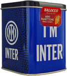 Balocco Inter (Edizione 2023) Mini Panettone con Uvetta e Senza Canditi 80g