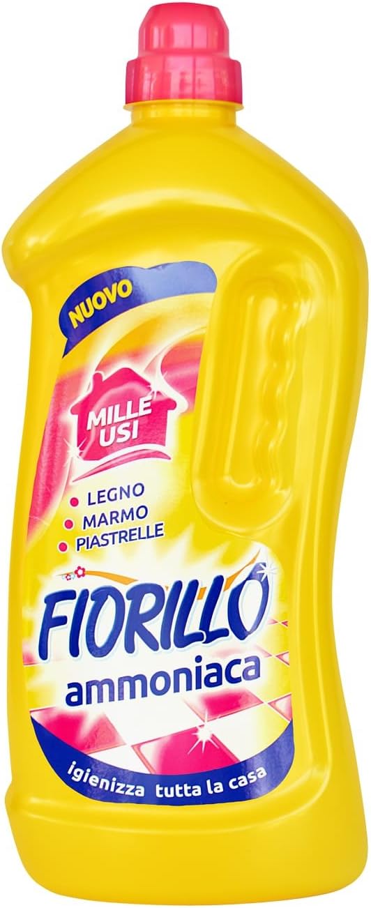 Fiorillo 147948 Ammoniaca Mille Usi - Legno Piastrelle e Marmo, 1.85 L