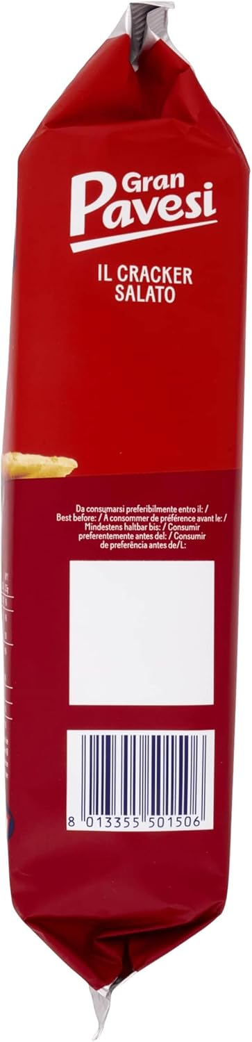 Gran Pavesi Cracker Salati I Classici, senza Olio di Palma, 18 Pacchetti, 560g