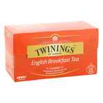 Twinings, English Breakfast Tea, Classica Miscela di Tè Neri Selezionati dal Sapore Deciso e Corposo, Infusi e Tisane, 12 Confezioni da 25 Filtri