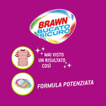 Brawn - BucatoSicuro, Panni Lavatrice con Agenti Inibitori - 10 pezzi