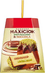 3X Pandoro MaxiCiok con Granella di Pistacchio, Nocciole e Cioccolato a Latte 800 g con Portachiavi RASPADA [3 Pezzi]