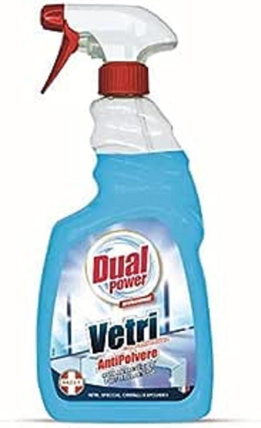 12 x DUAL POWER Vetri&Superfici Trigger 750 Ml