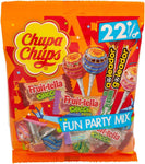 Chupa Chups Fun Party Mix, Caramelle e Lollipop, Confezione da 22 Pezzi, 224g, ideale per le feste