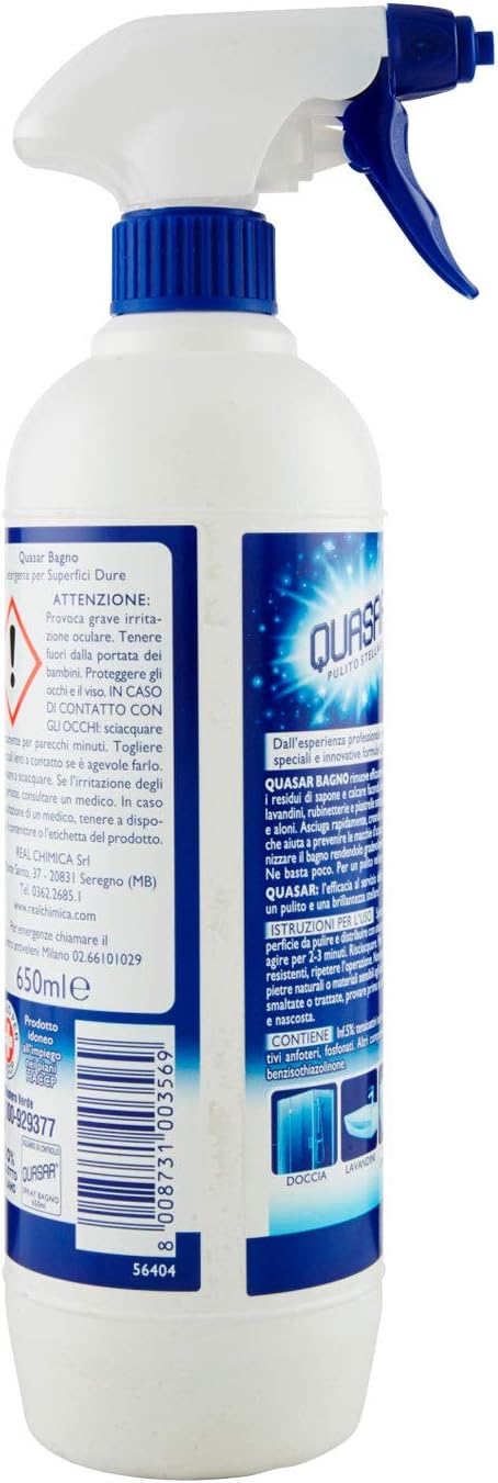 Quasar Bagno Base Detergente, 650ml