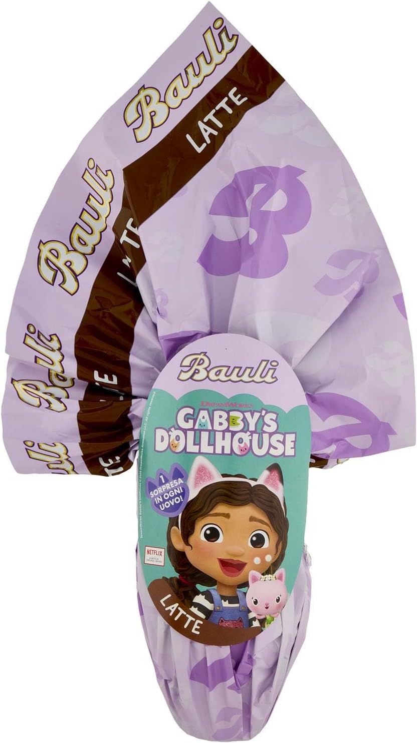 Bauli - Uovo Latte Gabby's Dollhouse, 150g