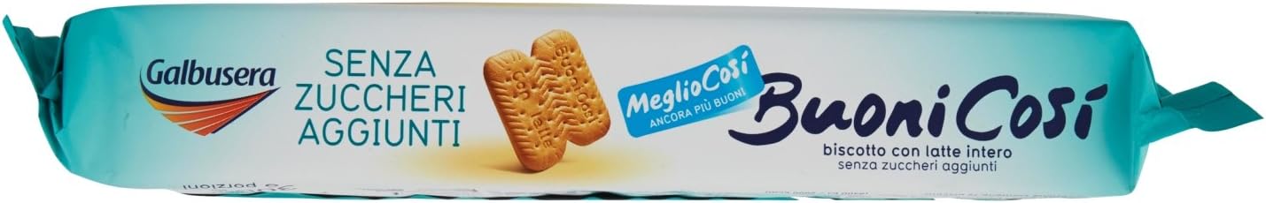 Galbusera Buonicosì Biscotti senza Zuccheri Aggiunti Megliocosì, 300g