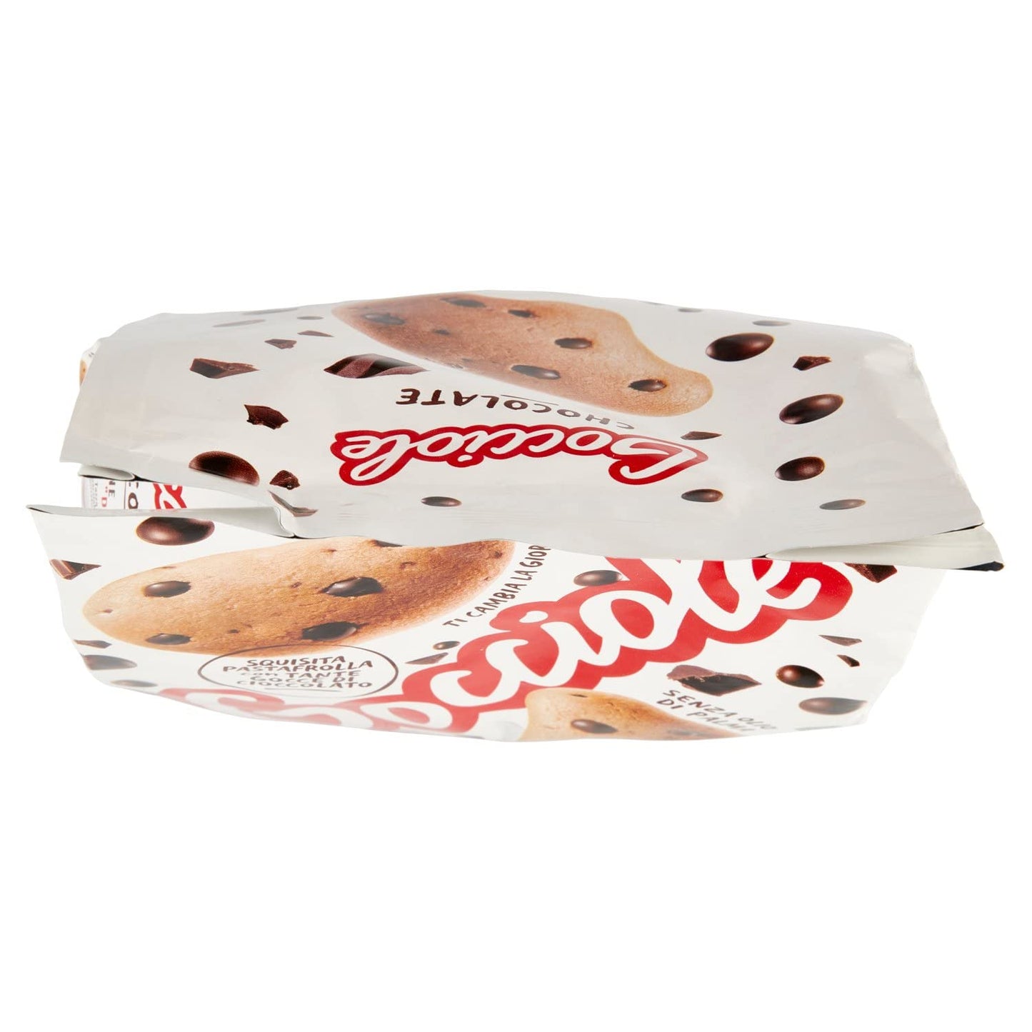 Pavesi Biscotti Frollini Gocciole Cioccolato, 500g (Confezione da 4)