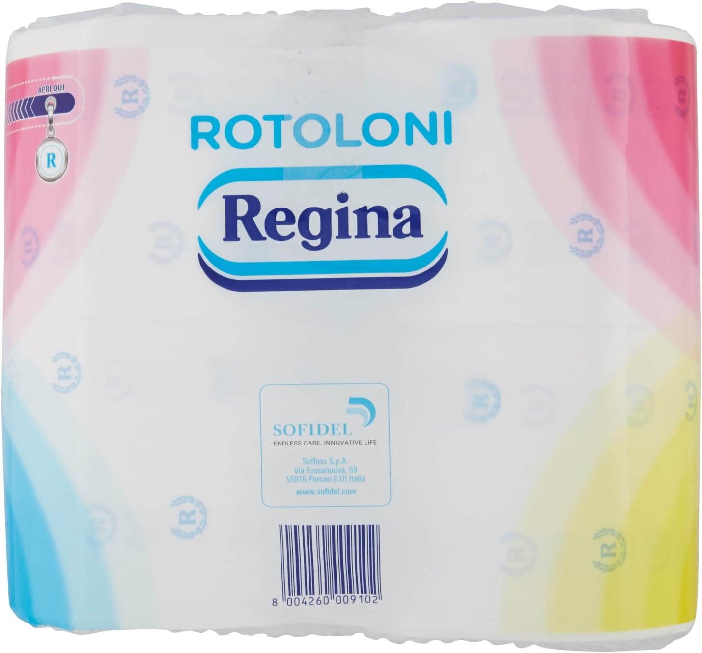 Regina Carta Igienica Rotoloni, Confezione da 12 Rotoli