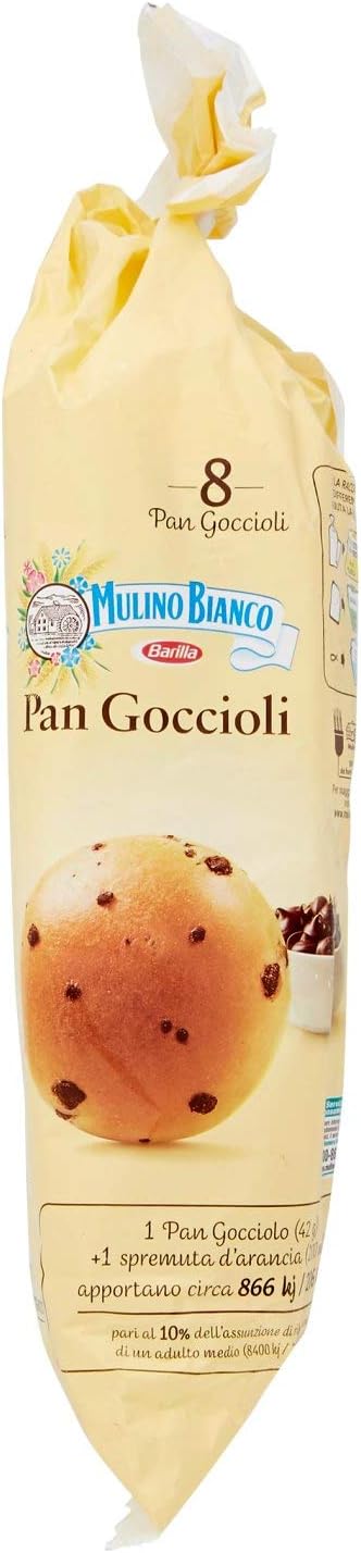 Mulino Bianco Merendine Pan Goccioli, Snack Dolce per la Merenda, Bonus Pack - 336 gr