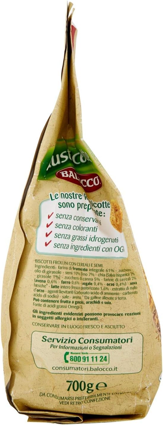 Balocco Biscotti Rusticotte, 700g