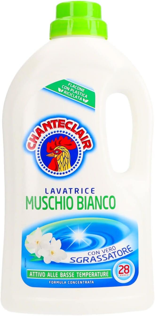 Chanteclair Lavatrice Muschio Bianco, 1260ml