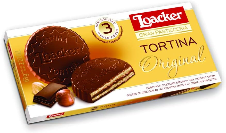 Loacker Gran Pasticceria Tortina Original 3 Pezzi ;63 gr