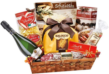 Cesto Natalizio Idea Regalo Rustico 60013