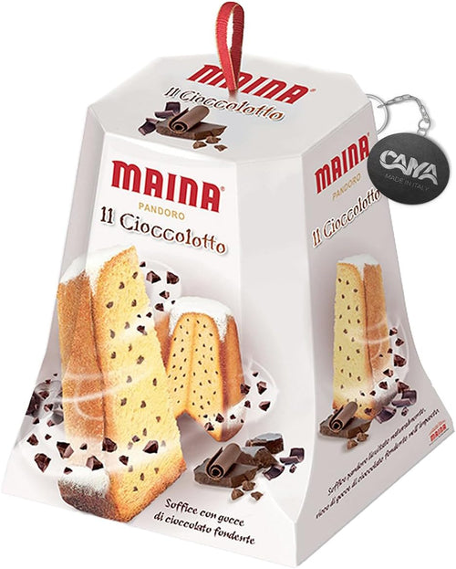 Maina Pandoro Cioccolotto Ricco di Gocce di Cioccolato Fondente 750g