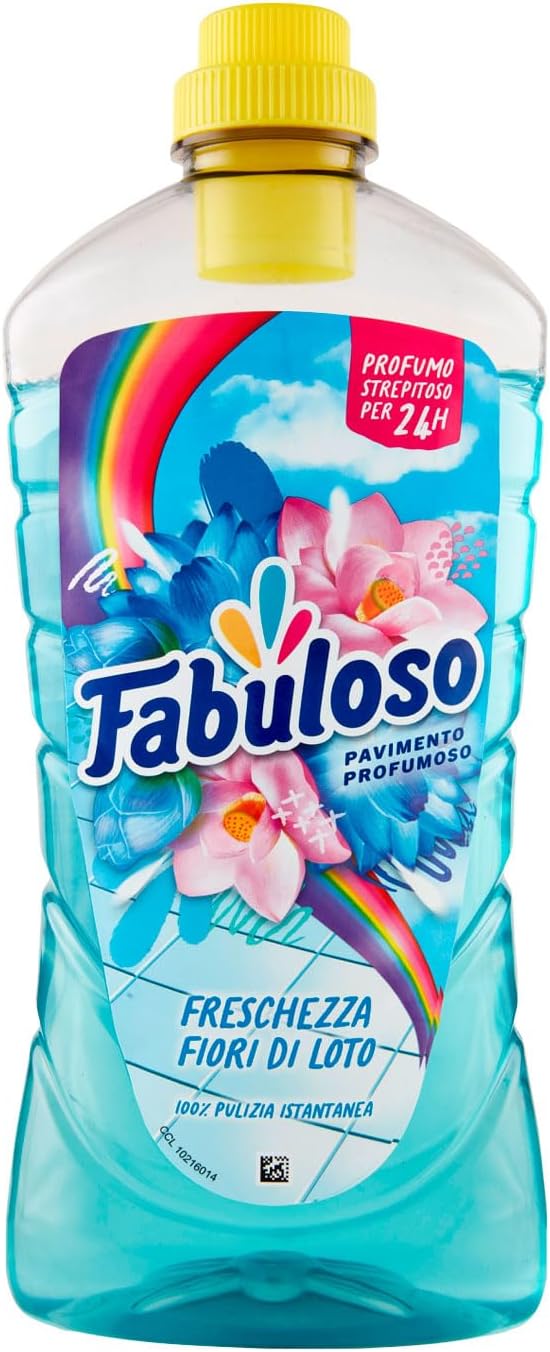 Fabuloso Detersivo Pavimenti, Profumo 24h, Freschezza Lavanda, 950ml