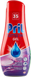 Pril Gel All in One Sciogli Grasso Detersivo Lavastoviglie Liquido Multi-Azione Sporco Difficile, Confezione da 35 lavaggi