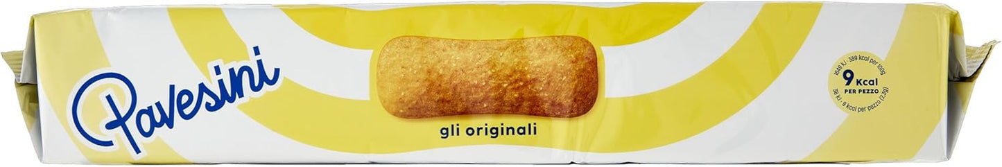 Pavesi Pavesini Classici, Biscotto Leggero per Colazione o Merenda, Confezione da 200 g