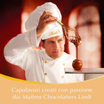 Lindt LINDOR Praline di Cioccolato al Latte, Fondente, Bianco, 16 Cioccolatini Assortiti, in confezione 200g