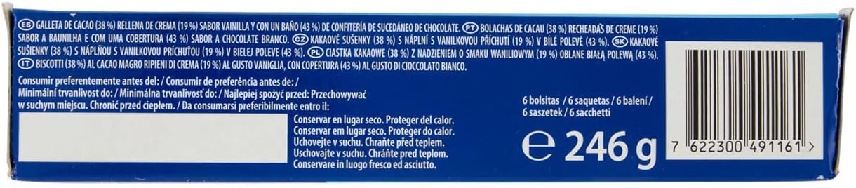 Oreo Choc White 246 gr. [Pack of 3]