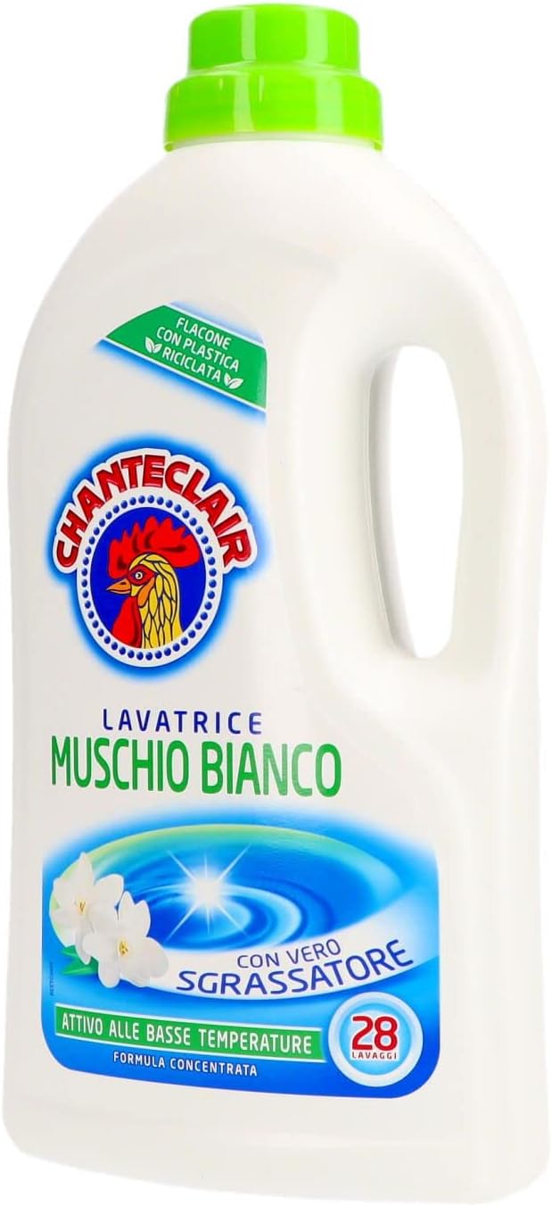 Chanteclair Lavatrice Muschio Bianco, 1260ml