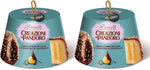 2X Bauli, Creazioni di Pandoro con Crema di Pere Williams e Copertura al Cioccolato 820 g - Novita' 2022 [2 Pezzi]