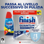 Finish Quantum +Igiene Gel, Gel Detersivo Per Lavastoviglie Liquido Raccomandato da Napisan, Multiazione, Fresh,26 Lavaggi, 560 ml